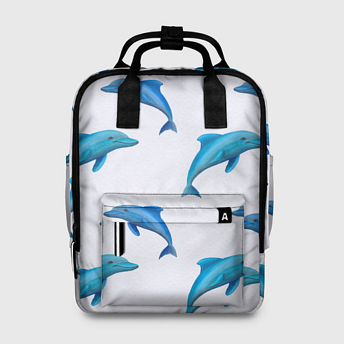 Женский рюкзак Рай для дельфина / 3D-принт – фото 1