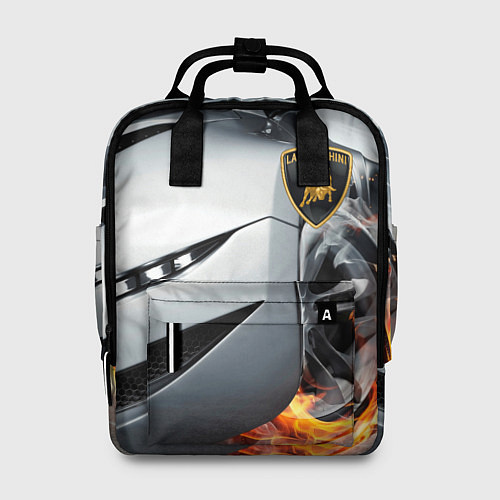 Женский рюкзак Lamborghini / 3D-принт – фото 1