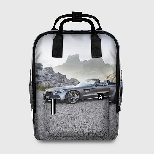 Женский рюкзак Mercedes V8 Biturbo / 3D-принт – фото 1