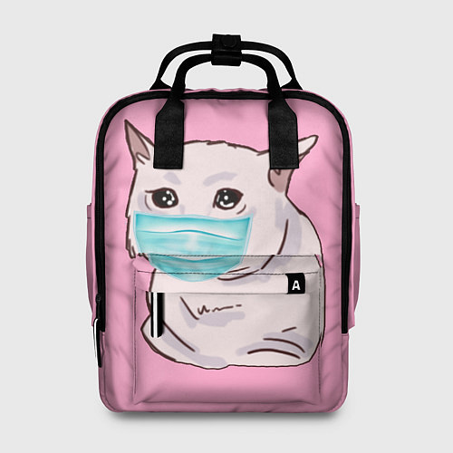 Женский рюкзак Самоизоляция / 3D-принт – фото 1