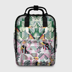 Рюкзак женский Туканы, цвет: 3D-принт