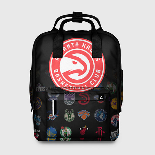 Женский рюкзак Atlanta Hawks 1 / 3D-принт – фото 1