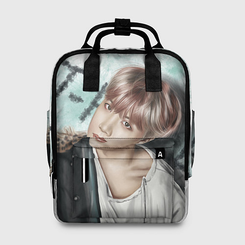 Женский рюкзак BTS / 3D-принт – фото 1