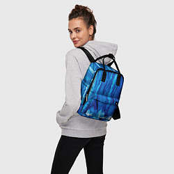 Рюкзак женский Будь в потоке, цвет: 3D-принт — фото 2