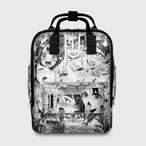 Женский рюкзак AHEGAO / 3D-принт – фото 1