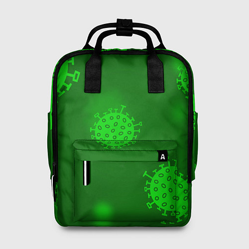 Женский рюкзак CORONA-19 / 3D-принт – фото 1