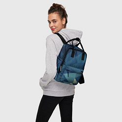 Рюкзак женский DARK BLUE, цвет: 3D-принт — фото 2