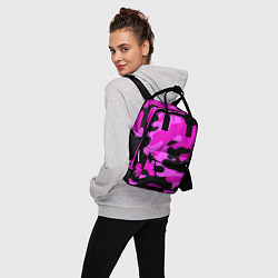 Рюкзак женский Цветной камуфляж, цвет: 3D-принт — фото 2