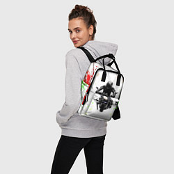 Рюкзак женский МОТОЦИКЛЫ, цвет: 3D-принт — фото 2
