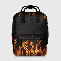 Рюкзак женский FIRE ОГОНЬ, цвет: 3D-принт