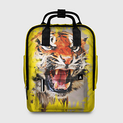 Рюкзак женский Оскал тигра, цвет: 3D-принт