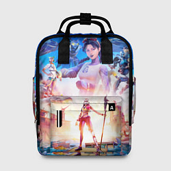 Рюкзак женский FORTNITE, цвет: 3D-принт