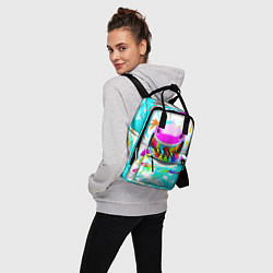 Рюкзак женский 6ix9ine, цвет: 3D-принт — фото 2