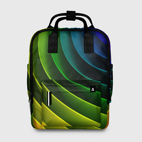 Женский рюкзак Color 2058 / 3D-принт – фото 1