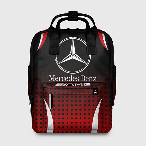Женский рюкзак Mercedes-Benz / 3D-принт – фото 1