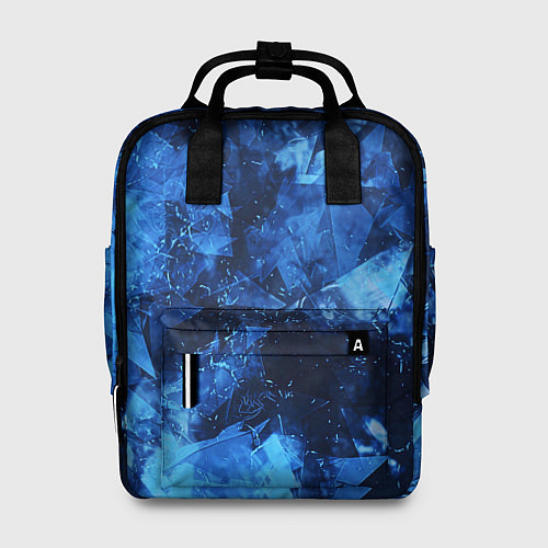 Женский рюкзак Blue Abstraction / 3D-принт – фото 1
