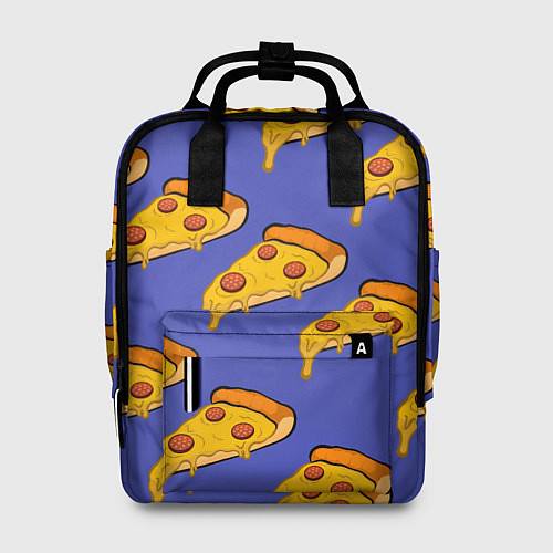 Женский рюкзак Кусочки пиццы / 3D-принт – фото 1