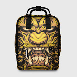 Рюкзак женский Тигровая маска Ханья, цвет: 3D-принт