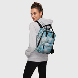 Рюкзак женский Разлитая краска, цвет: 3D-принт — фото 2