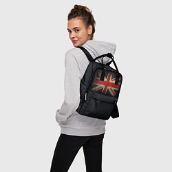 Рюкзак женский Britain флаг, цвет: 3D-принт — фото 2