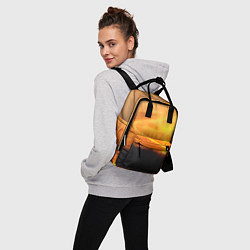 Рюкзак женский Закат, цвет: 3D-принт — фото 2