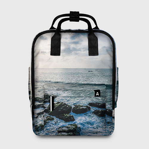 Женский рюкзак Море / 3D-принт – фото 1