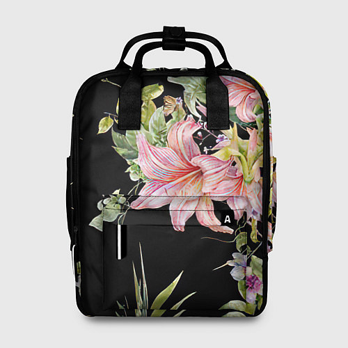 Женский рюкзак Букет лилий / 3D-принт – фото 1