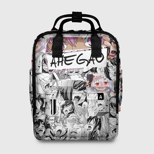 Женский рюкзак Ахегао Ahegao / 3D-принт – фото 1