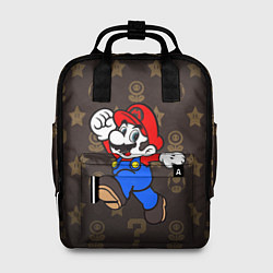 Рюкзак женский Mario, цвет: 3D-принт