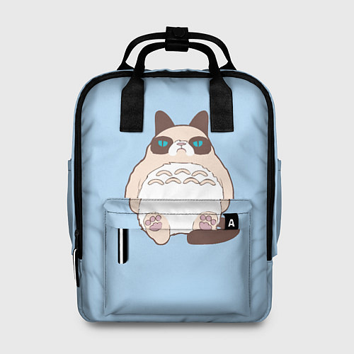 Женский рюкзак Тоторный кот / 3D-принт – фото 1