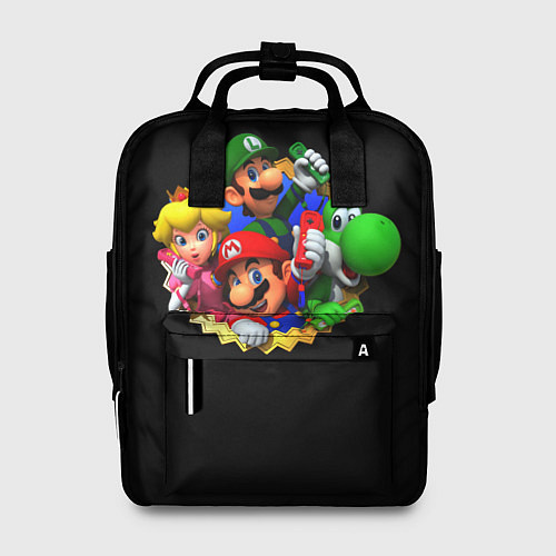 Женский рюкзак Марио / 3D-принт – фото 1