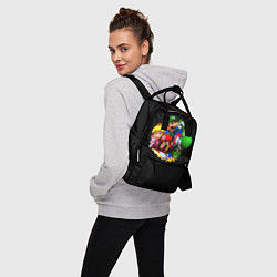 Рюкзак женский Марио, цвет: 3D-принт — фото 2