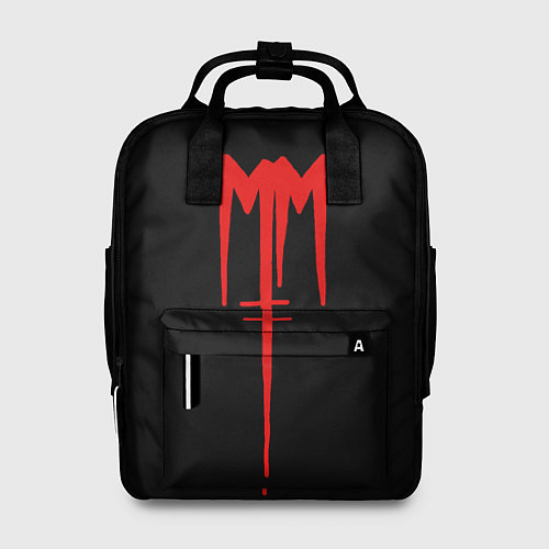 Женский рюкзак Marilyn Manson / 3D-принт – фото 1