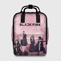 Рюкзак женский BLACKPINK x PUBG, цвет: 3D-принт