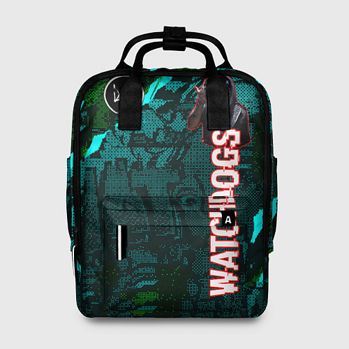 Женский рюкзак Watch Dogs: Legion / 3D-принт – фото 1