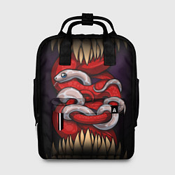 Рюкзак женский Monster and snake, цвет: 3D-принт