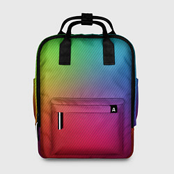 Рюкзак женский Смешанные матовые цвета, цвет: 3D-принт