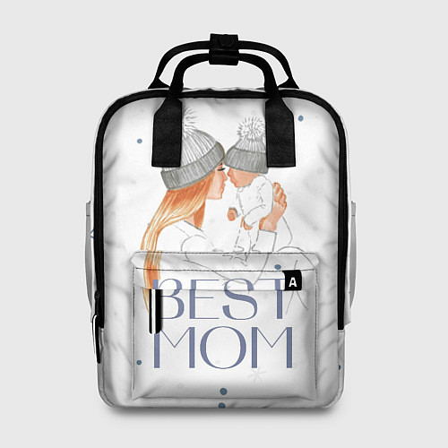 Женский рюкзак Лучшая мама / 3D-принт – фото 1