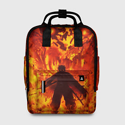 Рюкзак женский Клинок, рассекающий демонов, цвет: 3D-принт