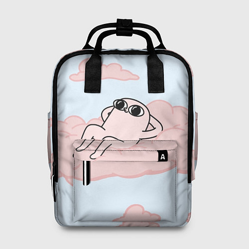 Женский рюкзак Мем / 3D-принт – фото 1