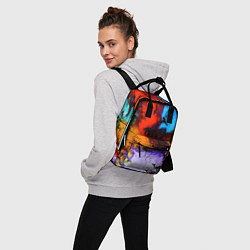 Рюкзак женский Импрессия, цвет: 3D-принт — фото 2