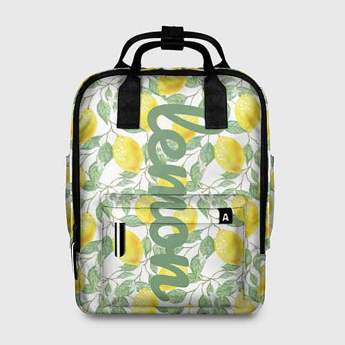 Женский рюкзак Лимон / 3D-принт – фото 1
