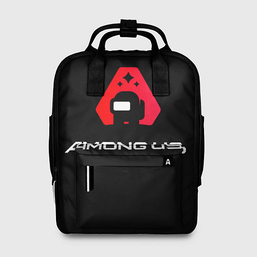 Женский рюкзак Among Us Логотип / 3D-принт – фото 1