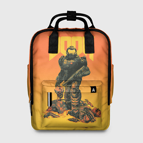 Женский рюкзак Doom / 3D-принт – фото 1