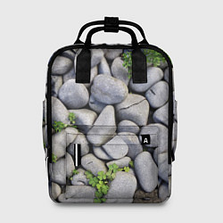 Рюкзак женский Камни, цвет: 3D-принт