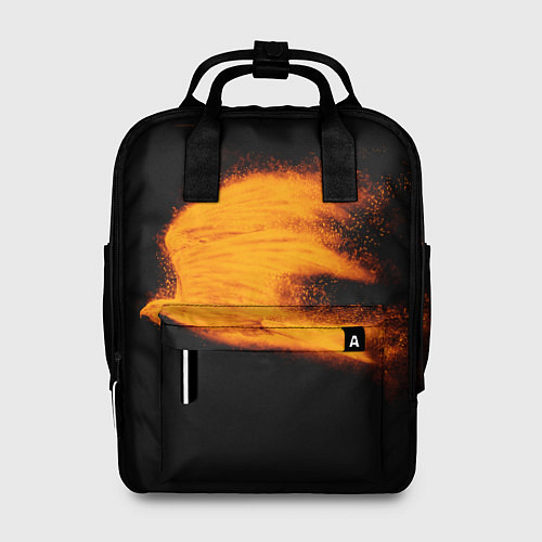 Женский рюкзак Огненная птица / 3D-принт – фото 1