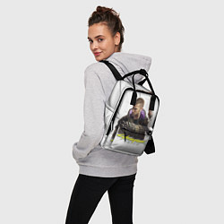 Рюкзак женский Киберпанк 2077, цвет: 3D-принт — фото 2