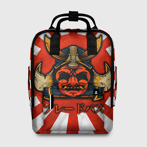 Женский рюкзак Sun samurai / 3D-принт – фото 1