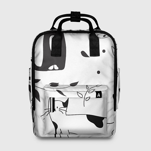 Женский рюкзак Кис-Кис / 3D-принт – фото 1