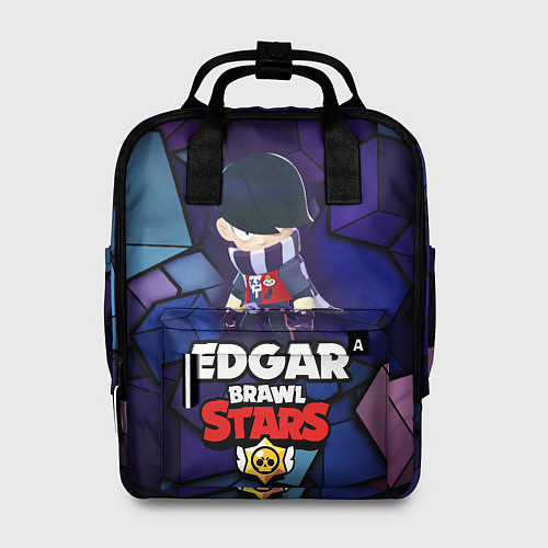 Женский рюкзак BRAWL STARS EDGAR / 3D-принт – фото 1